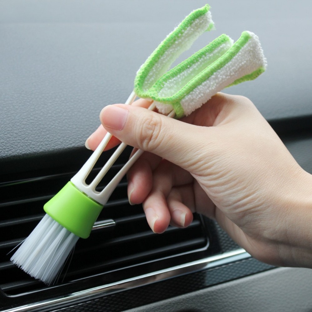 Car Dashboard Vent Cleaner Tool Keyboard Air Outlet Dust Cleaning Brush
