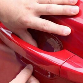 BU-Bauty 8Pcs/Set Car Handle Protection Film Car Exterior Transparent Sticker  Automotive Accessories