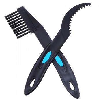 POSSBAY Motorcycle Chain Cleaner Bicycle Cycling Crankset Chain Brush Tool Gear Brush Chain Wheel Flywheel Cleaning Brush