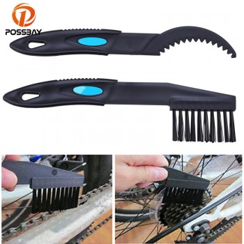 1Set Gear Grunge Brush Cleaner Chain Wheel Flywheel Bicycle Crankset Clean Brush Motorcycle Cycling Bicycle Bike Chain Cleaners