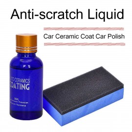 30ml Car Cleaning Polish Car Anti-scratch Universal Car Liquid Ceramic Coat Automotive Hydrophobic Glass Coating With Brush