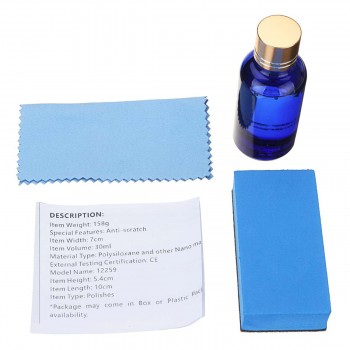 30ml Car Cleaning Polish Car Anti-scratch Universal Car Liquid Ceramic Coat Automotive Hydrophobic Glass Coating With Brush