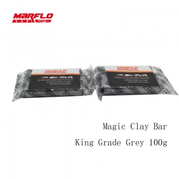 Marflo Magic Clay Bar Auto Car Paint Care Cleaning Detailing Washing King Grade Grey Rust Remover Converter Remover Prevention