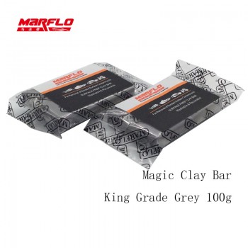 Marflo Magic Clay Bar Auto Car Paint Care Cleaning Detailing Washing King Grade Grey Rust Remover Converter Remover Prevention
