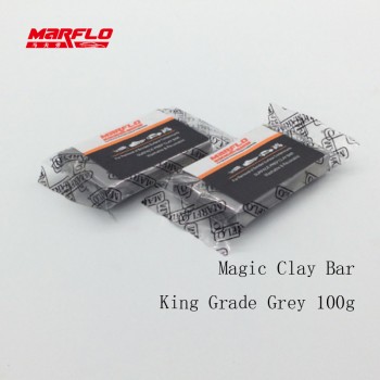 Marflo Magic Clay Bar Auto Car Paint Care Cleaning Detailing Washing King Grade Grey Rust Remover Converter Remover Prevention