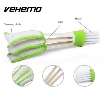 Vehemo Car Automotive Vent Cleaner Tool PC Keyboard Air Outlet Cleaning Brush