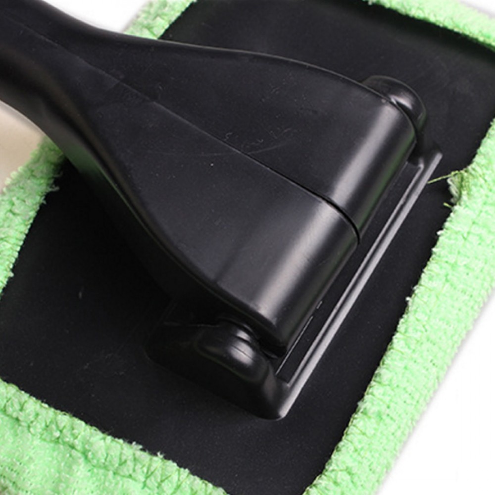BU-Bauty Window Windshield Wiper Cloth Clean Tool Washable Shine Handy Microfiber Auto Window Cleaner Long Handle Car Wash Brush