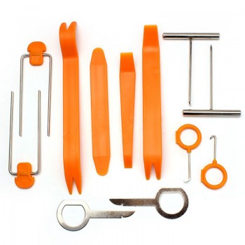 Vehemo 12Pcs/set Portable Vehicle Car Panel Audio Removal Tools Set Refitting