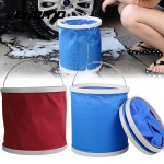 Outdoor Fishing Caravan Foldable Folding Collapsible Bucket Car Washing Barrel*