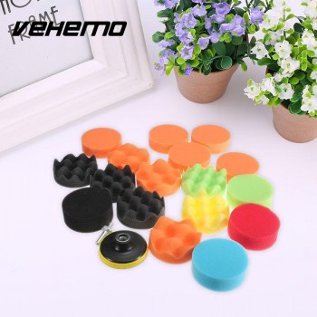 Vehemo Polishing wheel Car Polishers Cleaning Tool Car Sponge Pad 80mm with Pad
