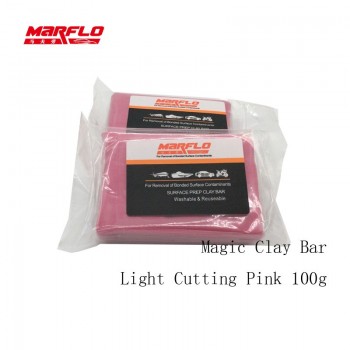 Marflo 5pcs/lot Magic Clay Bar Light Cutting Grade Pink 200g Auto Car Paint Care Cleaning Detailing Washing Before Car Styling