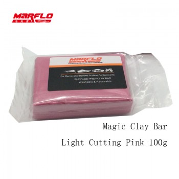 Marflo 5pcs/lot Magic Clay Bar Light Cutting Grade Pink 200g Auto Car Paint Care Cleaning Detailing Washing Before Car Styling