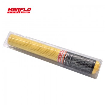 Marflo Car Wash Magic Clay Bar Towel Cloth Microfiber Yellow King Grade Auto Care Detail Bar Clean Paint Brilliatech