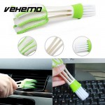 Vehemo Car Dashboard Vent Cleaner Tool Computer Keyboard Air Outlet Dust Cleaning Brush