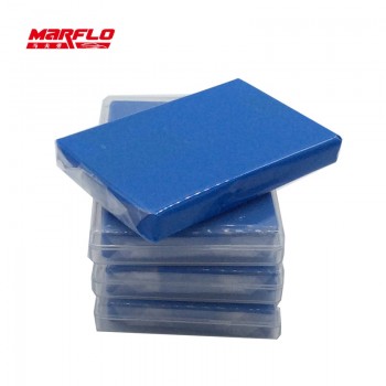 Marflo 5pcs/lot Magic Clay Bar Fine 100g with PP box Super Car Cleaning Detailing Care Wash Before Wax Applicator Brilliatech