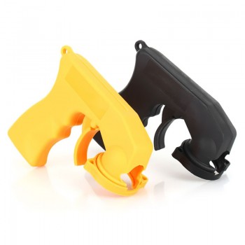 Spray Adaptor Paint Care Aerosol Spray Gun Handle with Full Grip Trigger Locking Collar Car Maintenance