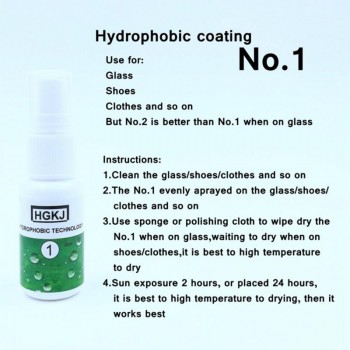 2018 New Multifunctional Car Windshield Glass Nano Hydrophobic Coating Waterproof Agent