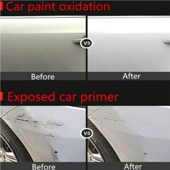 Vehemo 20X10CM Fix Clear Car Scratch Polish Cloth for Car Light Paint Scratches Remover Scuffs on Surface Repair Universal