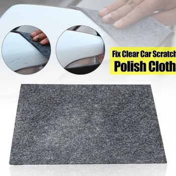 Vehemo 20X10CM Fix Clear Car Scratch Polish Cloth for Car Light Paint Scratches Remover Scuffs on Surface Repair Universal
