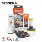 Visbella Professional Headlight Restoration Kit DIY Headlamp Brightener Car Care Repair kit Head Lense Clean Polish by machine