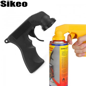 Aerosol Spray Gun Handle with Full Grip Trigger Adapter Locking Collar for Car Paint Care Maintenance Painting Paint Tool