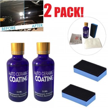2PCS 50ml Car Ceramic MR.FIX 9H Polish Nano Glass Coat Anti-Scratch Auto H9 Hardness Polysiloxane Nano materials Care Multicolor