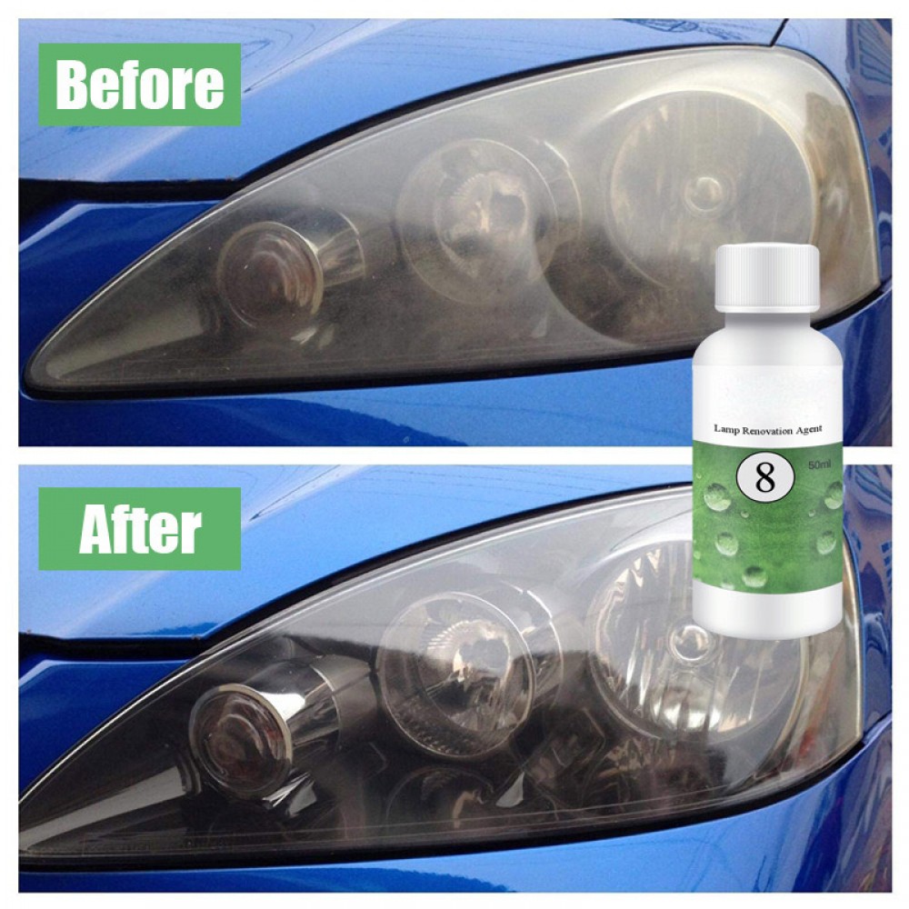 20/50ML Paint Care Car polish Car Lens Restoration Kit Headlight  Brightening Headlight Repairing Tool M8617