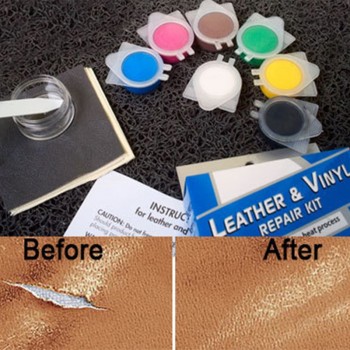 Liquid Skin Leather Auto Car Seat Sofa Coats Holes Scratch Cracks Rips No Heat Liquid Leather Vinyl Repair Kit Repair Tool