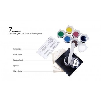 Liquid Skin Leather Auto Car Seat Sofa Coats Holes Scratch Cracks Rips No Heat Liquid Leather Vinyl Repair Kit Repair Tool