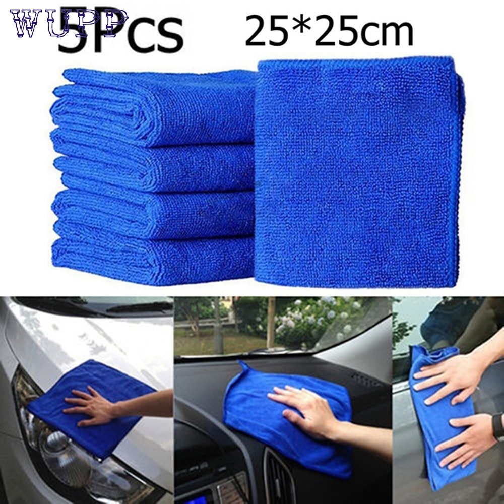 CARPRIE 5Pcs New Cloths Cleaning Duster Microfiber Car Wash Towel Auto Care Detailing Nov2 Drop Ship