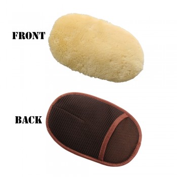 Car Care Practical Wash Cleaning Brushes Polishing Mitten Brush Wool Glove Soft Coffee Cleaner Washer Tools Motorcycle Accessory