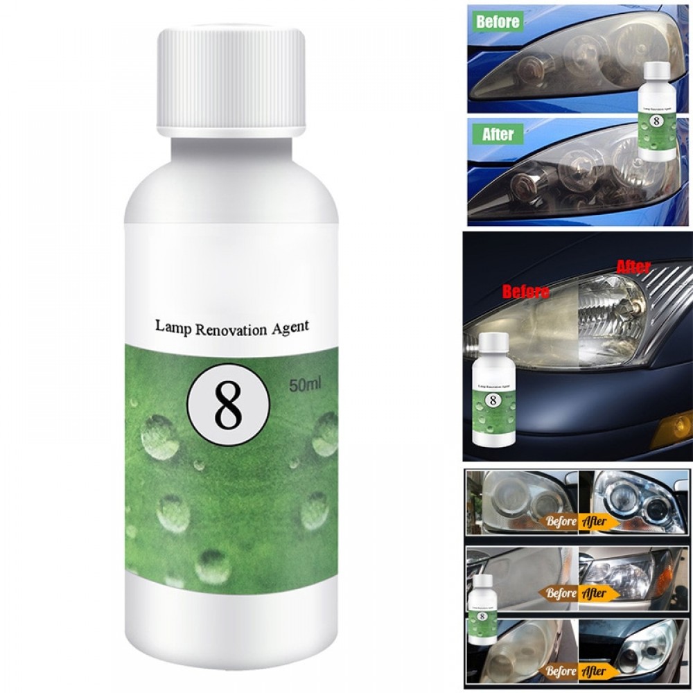 HGKJ-8 Car Lens Restoration Kit Headlight Brightening Headlight Repairing Tool DXY88