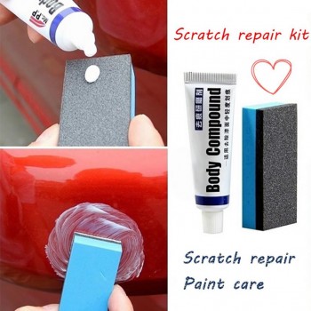 Cars Polishing Body Compound Wax Paint Scratching Repair Kit  remove attachments stubborn tar glue DIY  color paint defects