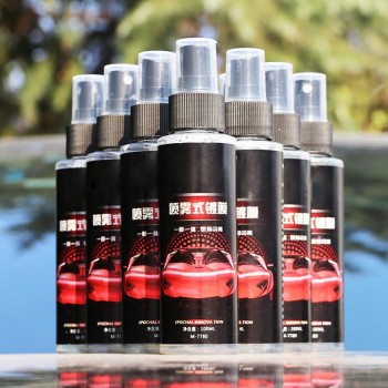 9H Car Anti-scratch Crystal Glass Hydrophobic Coating 100 Ml Car Paint Surface Plating Crystal Care Car Polishing Glass Coating