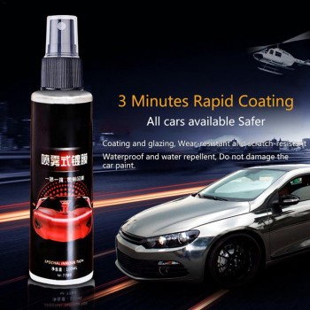 9H Car Anti-scratch Crystal Glass Hydrophobic Coating 100 Ml Car Paint Surface Plating Crystal Care Car Polishing Glass Coating