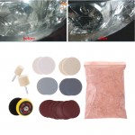 New 34 Pcs/Set Deep Scratch Remover Auto Car Glass Polishing Kit 8 OZ Cerium Oxide and 2 Wheel High Quality
