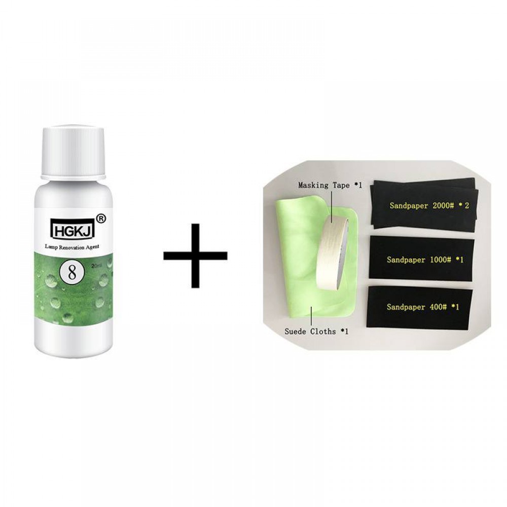 Car Repair Renewal Kit headlight repair liquid Lamp renovation agent Cleaning Brightener Restoration car scratch remover AUTO