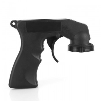 Sikeo Spray Adaptor Paint Care Aerosol Spray Gun Handle With Full Grip Trigger Locking Collar Car Maintenance