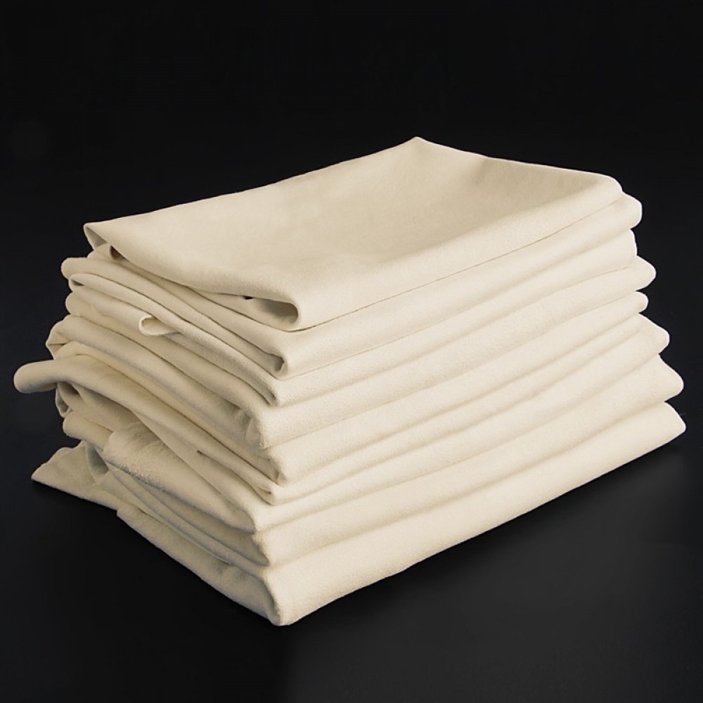 Natural Shammy Chamois Leather Car Cleaning Towels Drying Washing Cloth Maintenance Tools New