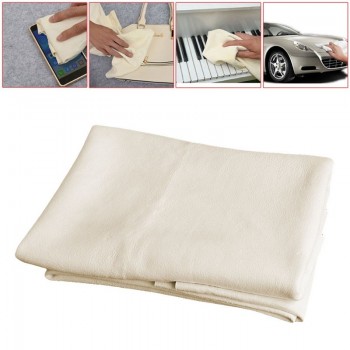Natural Shammy Chamois Leather Car Cleaning Towels Drying Washing Cloth Maintenance Tools New