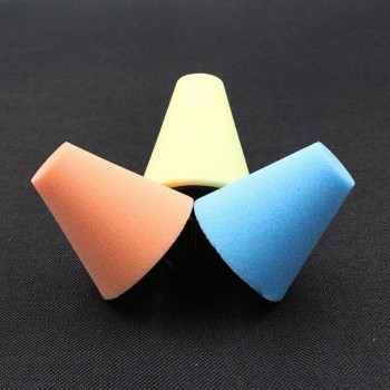 Wheel Hub Polish Buffing Shank Polishing Sponge Cone Metal Foam Pad Car 6MM