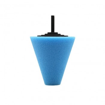 Wheel Hub Polish Buffing Shank Polishing Sponge Cone Metal Foam Pad Car 6MM