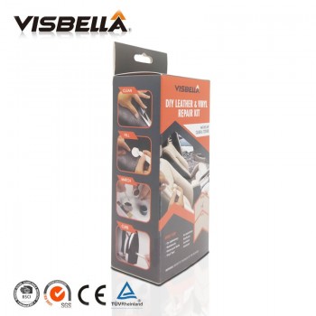 Visbella Professional DIY Leather Vinyl Repair Kit Coats Holes Scratch Cracks Auto Car Care Repair kit Restore Tools with cloth