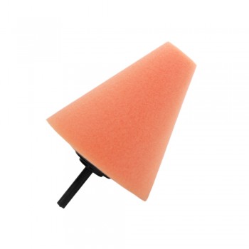 1Pcs Automotive Car Burnishing Foam Sponge Polishing Cone Shaped Buffing Pads For Car Wheel Hub Cleaning Tools