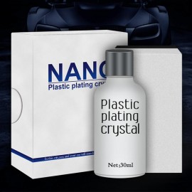 Car Plastic Plating Refurbishing Agent Automotive Plating Agent Coating Polishing Car Protection for Car Paint 30ml