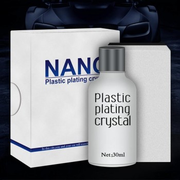 Car Plastic Plating Refurbishing Agent Automotive Plating Agent Coating Polishing Car Protection for Car Paint 30ml