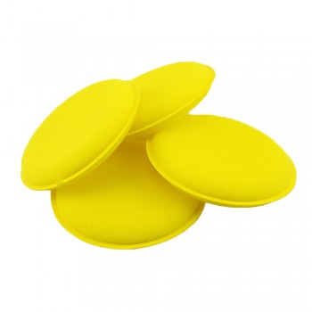 12pcs Car Vehicle Wax Polish Foam Sponge Hand Soft Wax Yellow Sponge Pad Buffer Detailing Care Wash Clean Towel