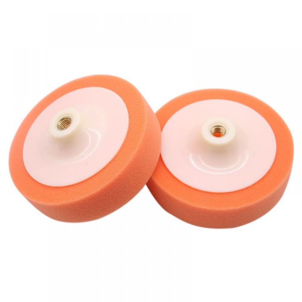 6 Inch M14 150mm x45mm Polishing Head Pad Mop Sponges Thread Compounding Buffing Polishing Disc