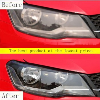 Visbella Headlight Restoration Repair Kit DIY Headlamp Car Care Repair kit Head Lamp Lense Clean Polish by machine with cloth