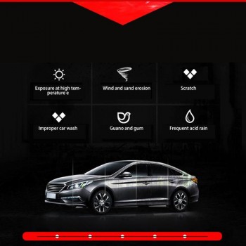 120mL Hydrophobic Car Wax Liquid Glass Ceramic Coating Polish Paint Care Automotive Glass Mirrors Paint Cleaner Auto Car Tools